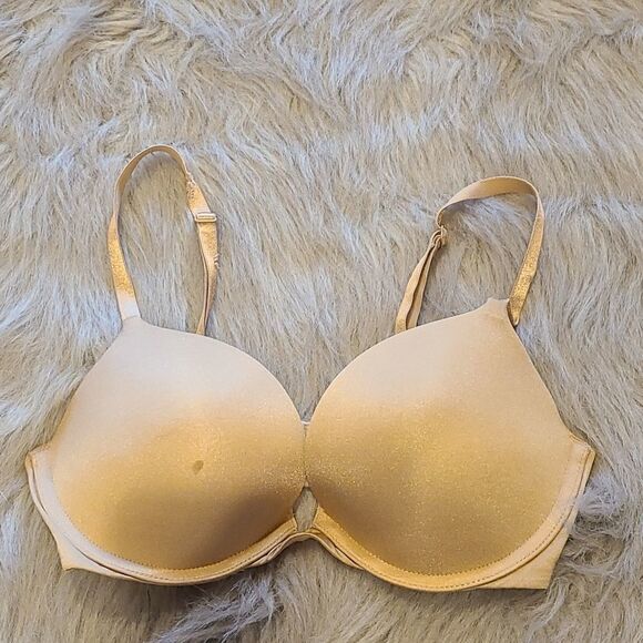 Soma womens nude ravishing plunge push up bra size 32c‎ - Picture 1 of 5